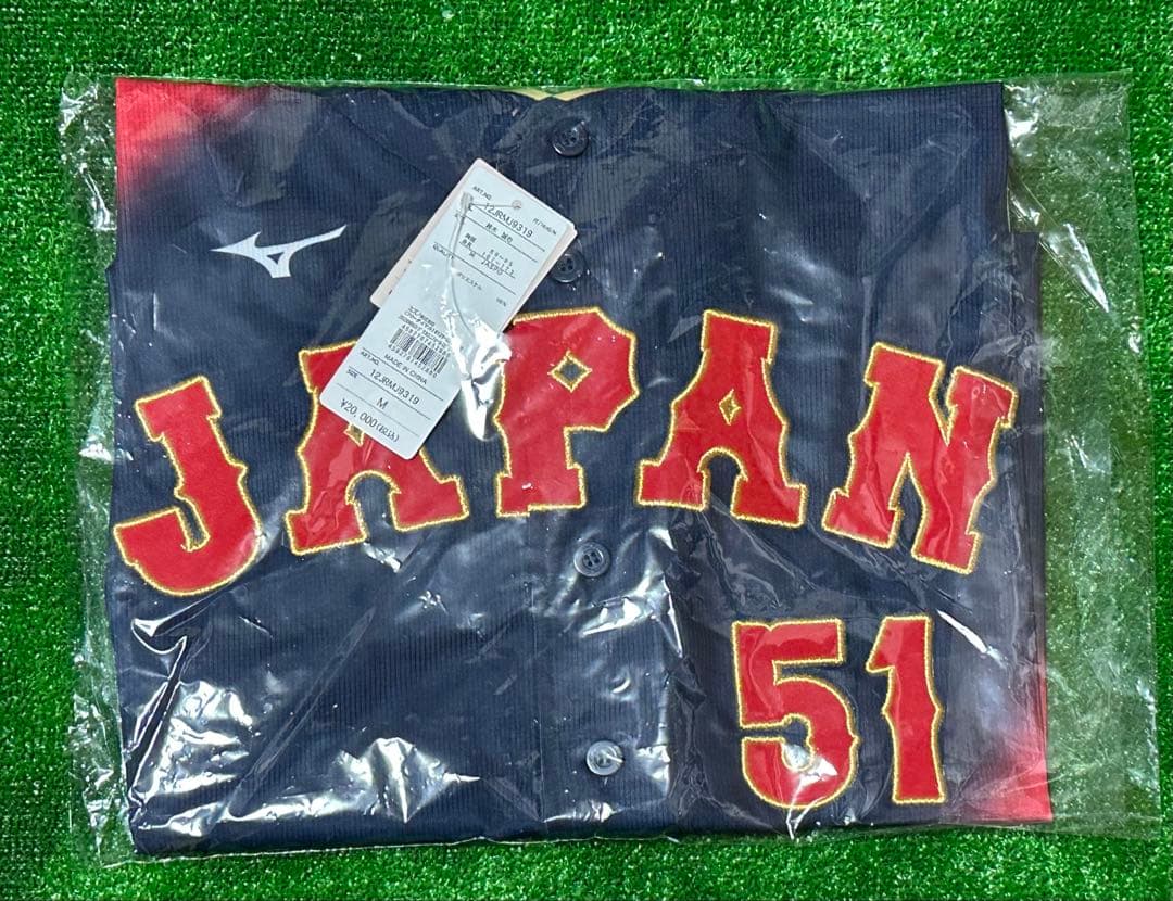 侍ジャパン 鈴木誠也 WBC 2026レプリカユニフォーム ビジター Mサイズ
