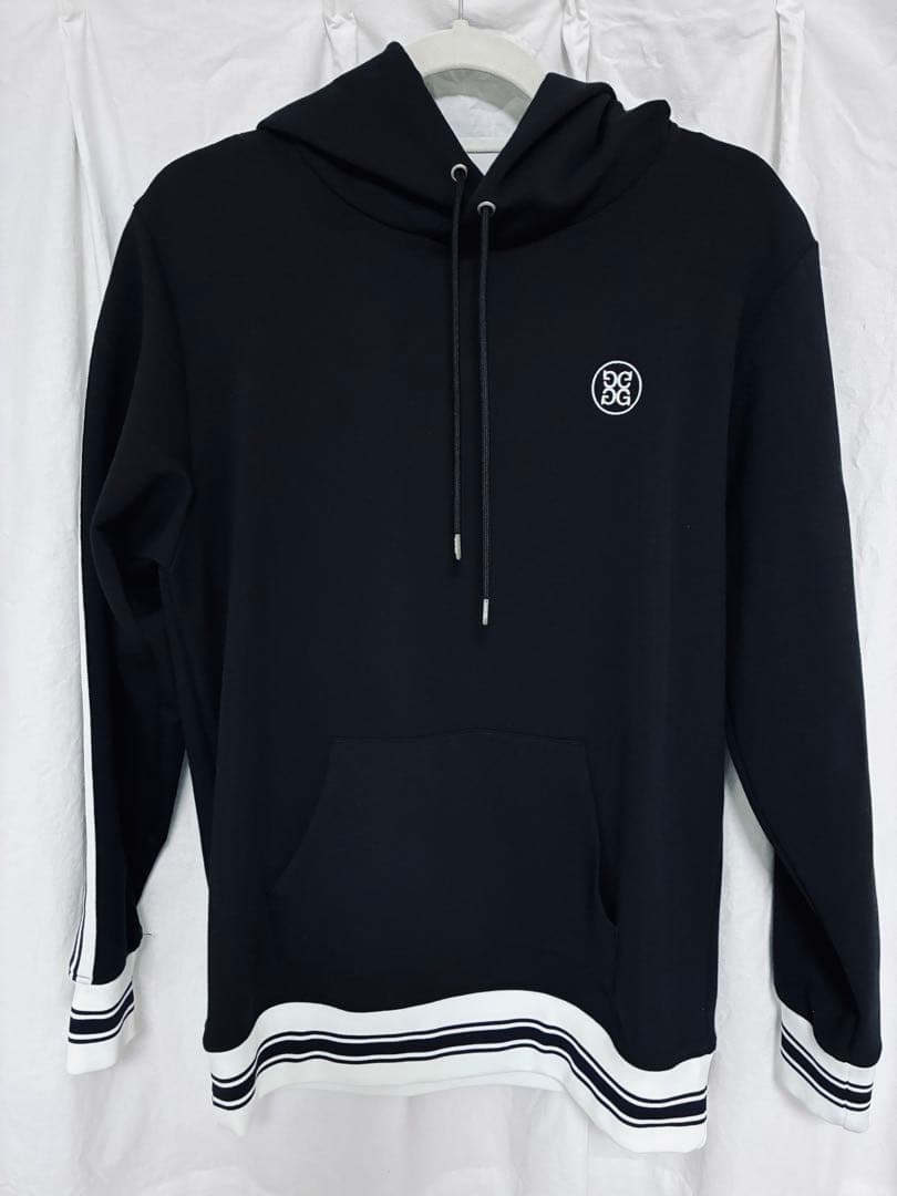 【美品】G／FOREフーディー黒スウェット ユニセックスMサイズ