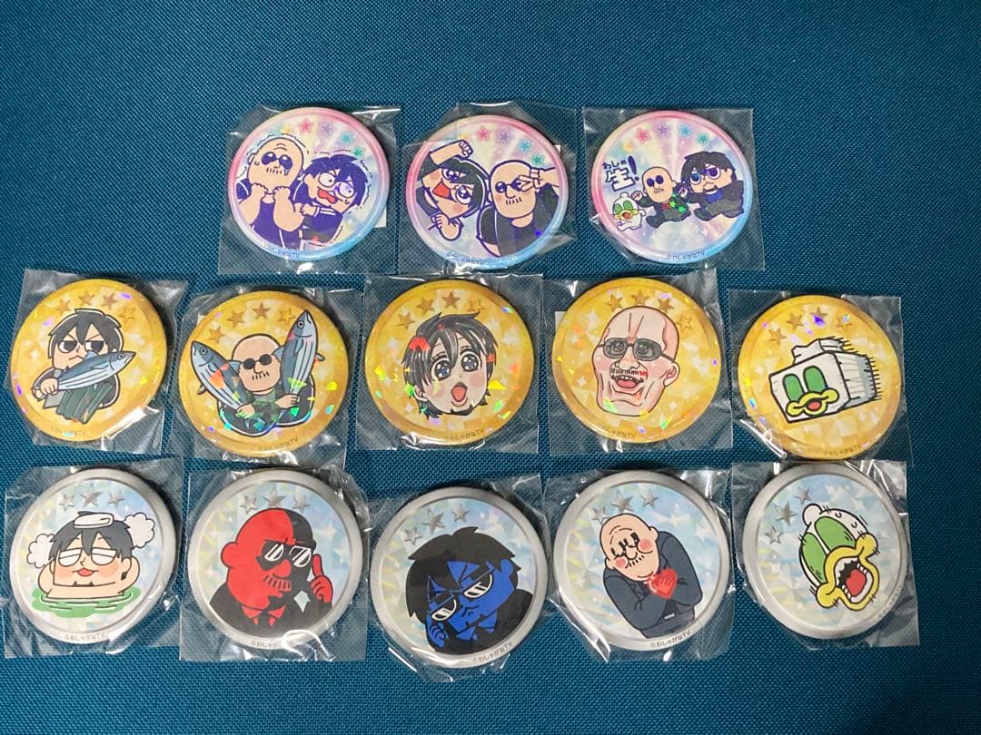 わしゃがなTV アニカプ 缶バッジ 全13種 コンプセット