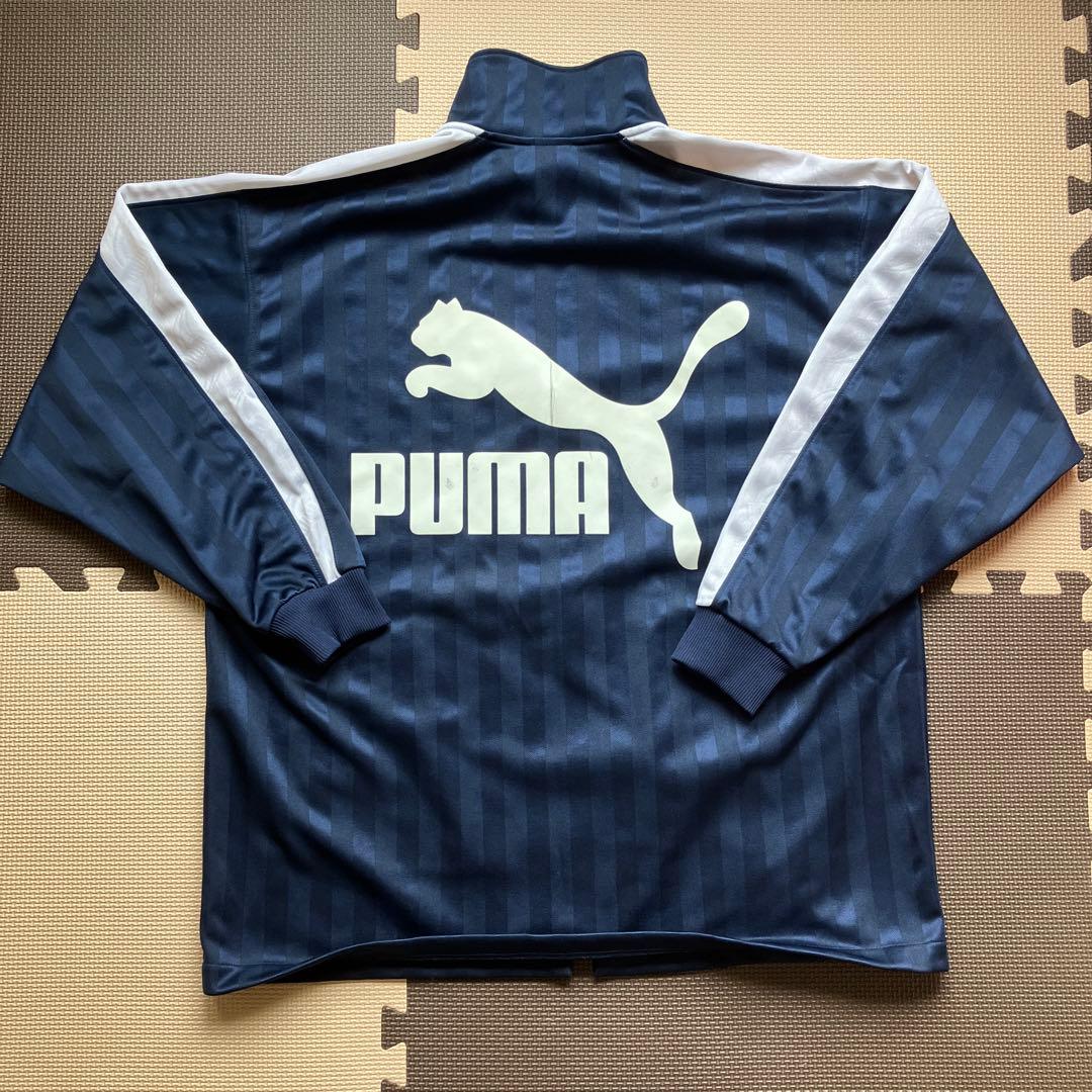 Puma ジャージ上下 ネイビー/ホワイト サイズL〜O