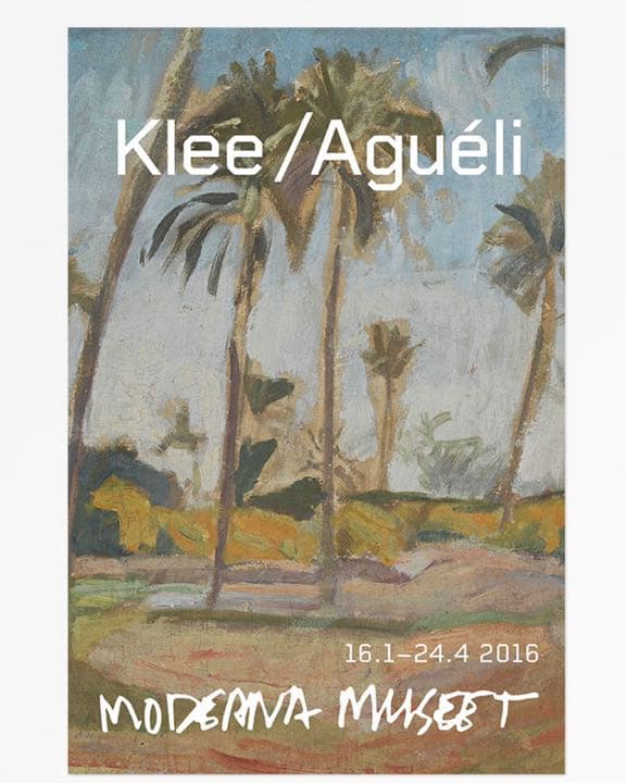 Ivan Agueli イヴァン•アゲリ ポスター　北欧　現代アート展覧会