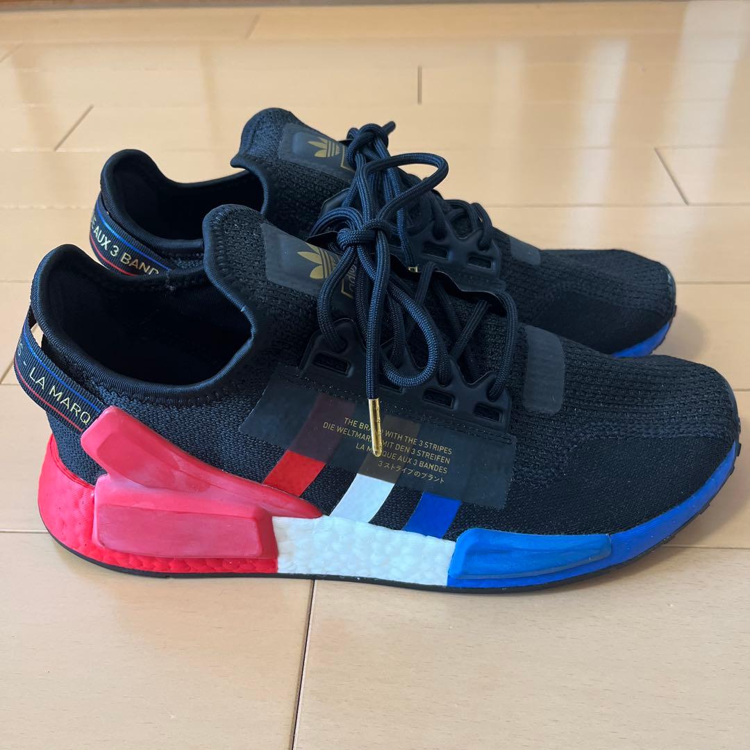 横浜Fマリノス　adidas トリコロールシューズ