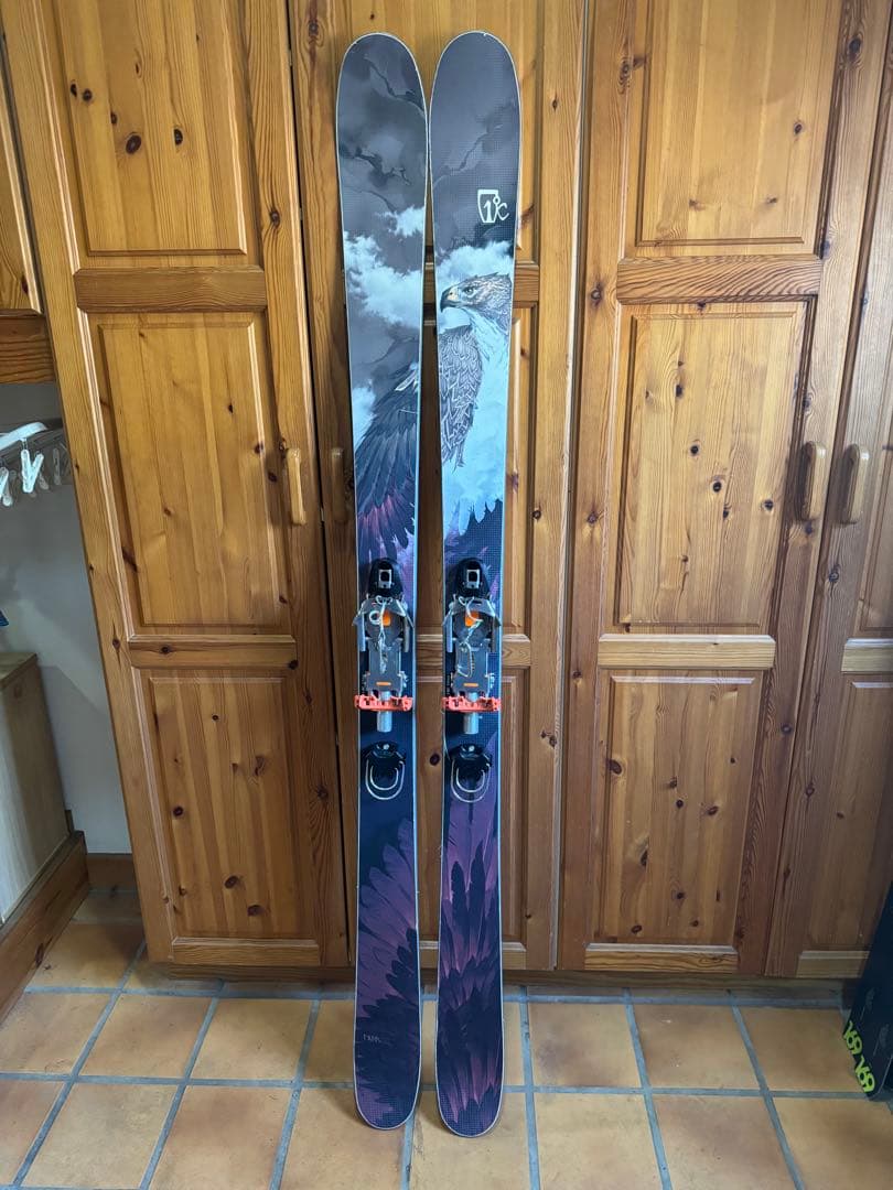 NTNビンディング付き！ICELANTIC NOMAD 95 171cm