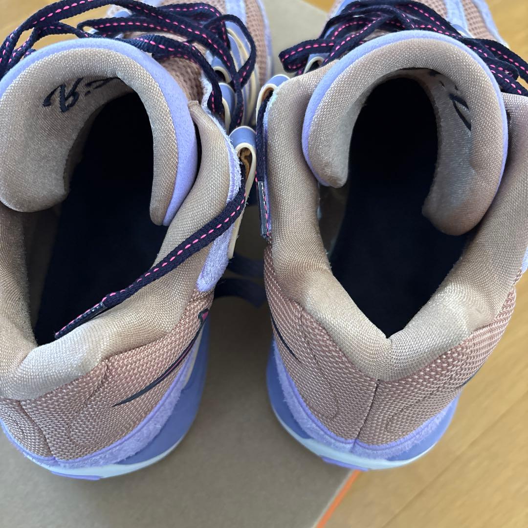 KD 18バスケット　パープル/ベージュ　最終値引き